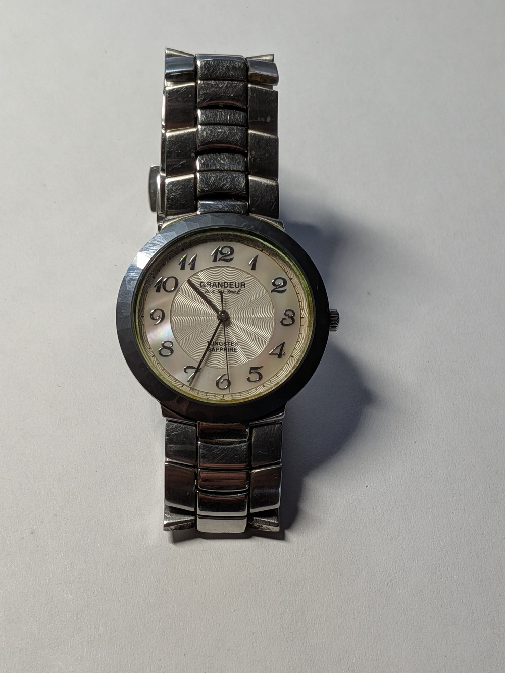 Women's Silver-Tone Stainless Steel Watch - Cream Dial